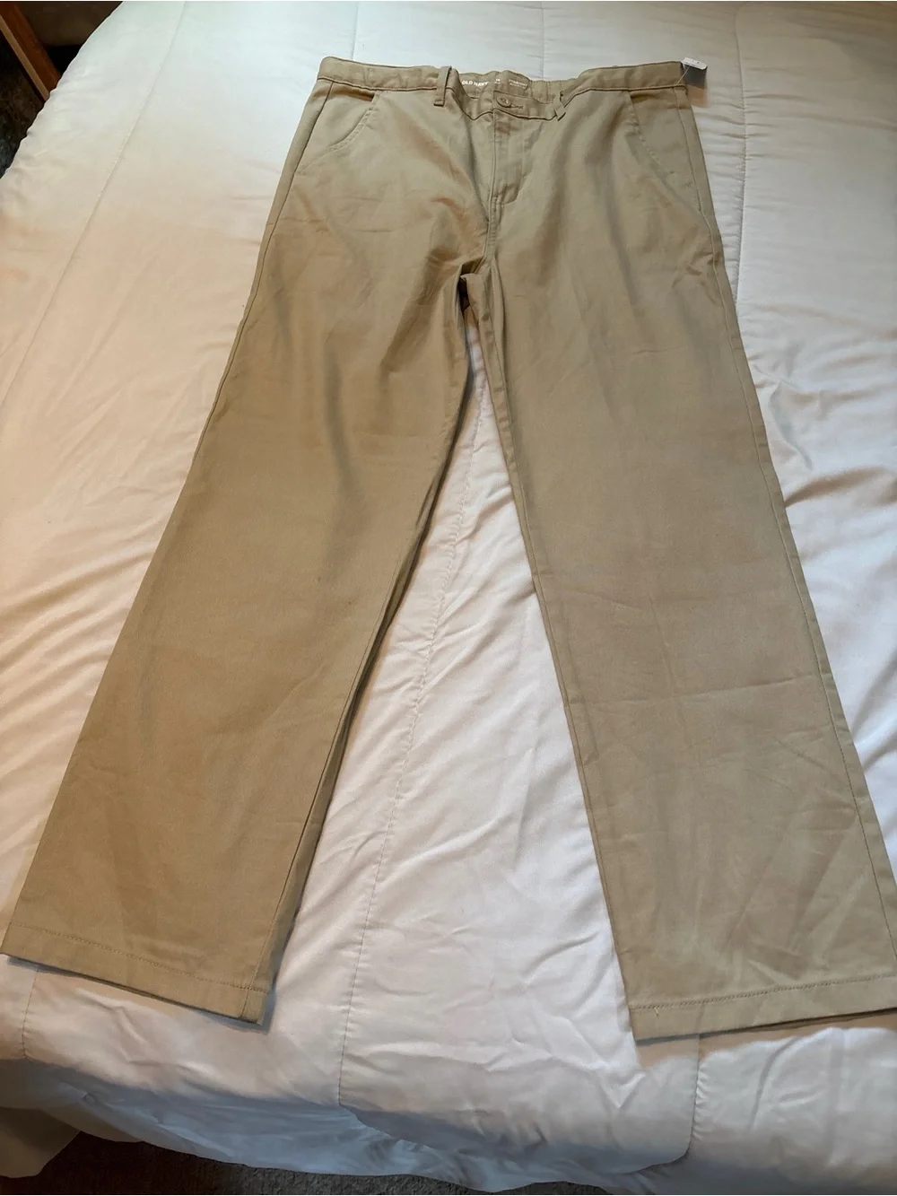 Old Navy Tan Chino Pants size 18plus NWT
